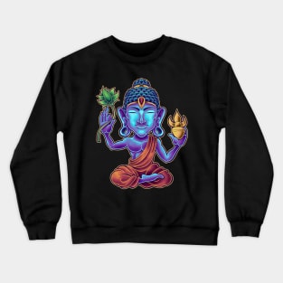 Buddha Meditation 2 Crewneck Sweatshirt